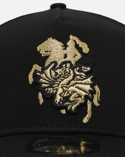 New Era St. George Illawarra Dragons 9FORTY A-Frame Snapback Black/Gold