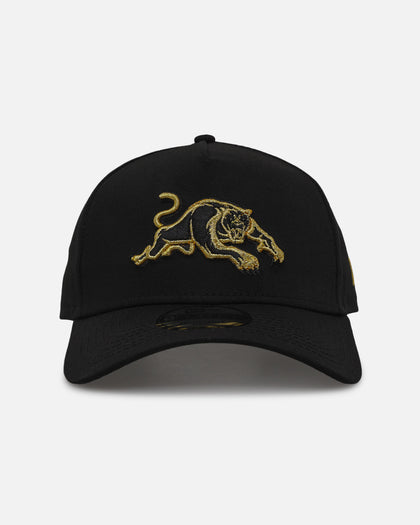 New Era Penrith Panthers 9FORTY A-Frame Snapback Black/Gold