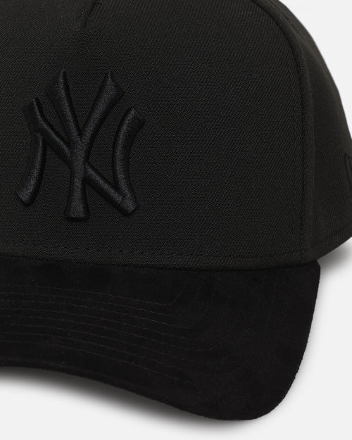 New Era New York Yankees 'Premium Luxe' 39THIRTY A-Frame Stretch Fit Black