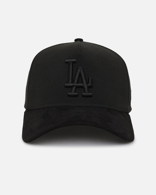 New Era Los Angeles Dodgers 'Premium Luxe' 39THIRTY A-Frame Stretch Fit Black