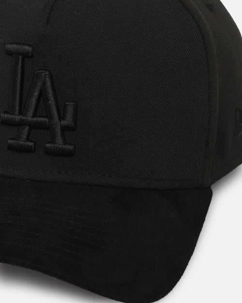 New Era Los Angeles Dodgers 'Premium Luxe' 39THIRTY A-Frame Stretch Fit Black