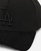 New Era Los Angeles Dodgers 'Premium Luxe' 39THIRTY A-Frame Stretch Fit Black