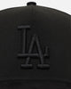 New Era Los Angeles Dodgers 'Premium Luxe' 39THIRTY A-Frame Stretch Fit Black