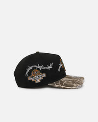 New Era Chicago White Sox 'Realtree Grit 2.0' 9FORTY A-Frame Snapback Black/Green/Orange