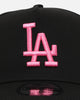New Era Los Angeles Dodgers 'Black Pink' 9FORTY A-Frame Snapback Black/Pink