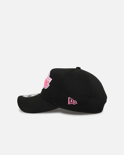 New Era Los Angeles Lakers 'Black Pink' 9FORTY A-Frame Snapback Black/Pink