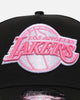 New Era Los Angeles Lakers 'Black Pink' 9FORTY A-Frame Snapback Black/Pink