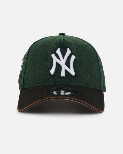 New Era New York Yankees 'Washed Green' 9FORTY A-Frame Strapback Green/Black