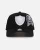 New Era Las Vegas Raiders 'Ornate Rose' 9FORTY A-Frame Snapback Black/White