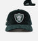 New Era Las Vegas Raiders 'Plush Chenille' 9FORTY A-Frame Snapback Dark Green