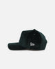 New Era New York Yankees 'Plush Chenille' 9FORTY A-Frame Snapback Dark Green