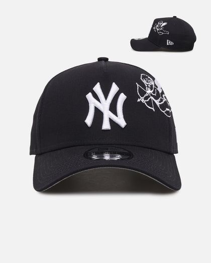 New Era New York Yankees 'Cherub Official Team Color' 9FORTY A-Frame Snapback Navy