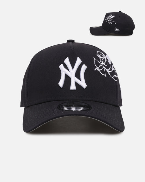 New Era New York Yankees 'Cherub Official Team Color' 9FORTY A-Frame Snapback Navy