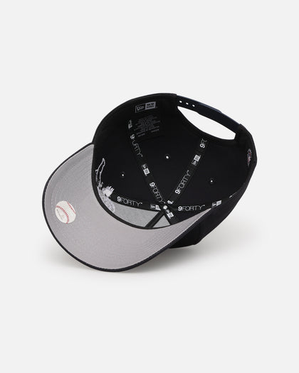 New Era New York Yankees 'Cherub Official Team Color' 9FORTY A-Frame Snapback Navy