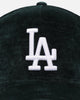 New Era Los Angeles Dodgers 'Plush Chenille' 9FORTY A-Frame Snapback Dark Green