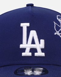 New Era Los Angeles Dodgers 'Cherub Official Team Color' 9FORTY A-Frame Snapback Blue