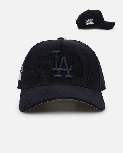 New Era Los Angeles Dodgers 'Navy Tonal Cord' 9FORTY A-Frame Corduroy Snapback Navy