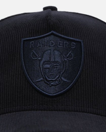 New Era Las Vegas Raiders 'Navy Tonal Cord' 9FORTY A-Frame Corduroy Snapback Navy