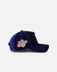 New Era Los Angeles Dodgers 'Velvet Official Team Color' 9FORTY A-Frame Snapback Blue