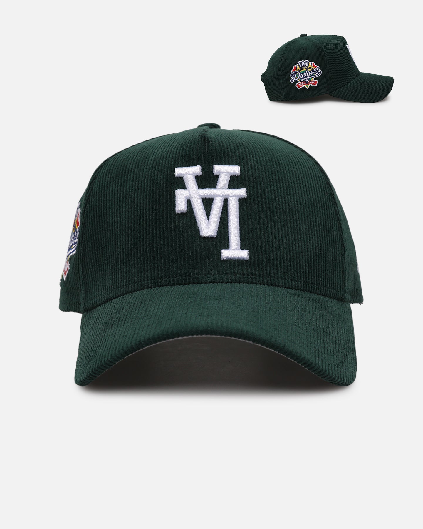 帽子 NEW ERA UP SIDE DOWN LA New Era Los Angeles Dodgers 'Upside Down LA Cord' 9FORTY A-Frame
