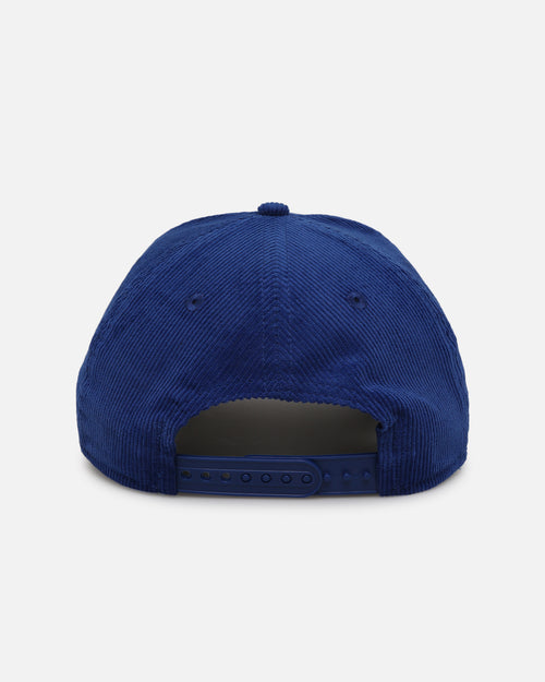 New Era Los Angeles Dodgers 'Upside Down LA Cord' 9FORTY A-Frame Corduroy Snapback Royal