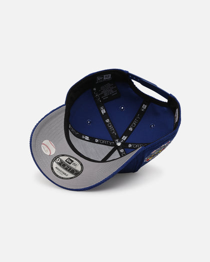 New Era Los Angeles Dodgers 'Upside Down LA Cord' 9FORTY A-Frame Corduroy Snapback Royal