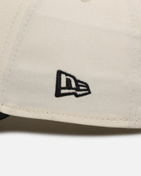 New Era Blank 9FORTY A-Frame Snapback Chrome Black