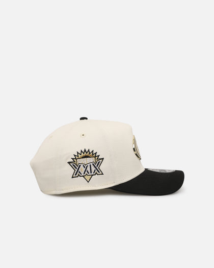 New Era San Francisco 49ers 'Gold Medal Badge' 9FORTY A-Frame Snapback White/Black/Green