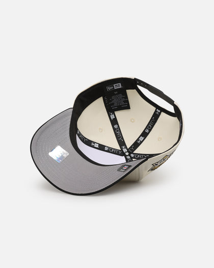 New Era San Francisco 49ers 'Gold Medal Badge' 9FORTY A-Frame Snapback White/Black/Green