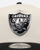 New Era Las Vegas Raiders 'Gold Medal Badge' 9FORTY A-Frame Snapback White/Black/Green