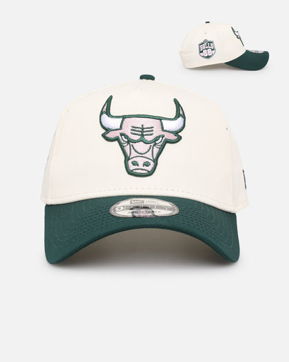 New Era Chicago Bulls 'Chrome Dark Green' 9FORTY A-Frame Snapback Chrome/Dark Green