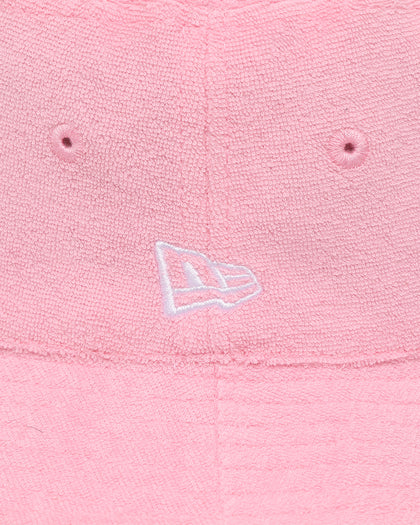 New Era Australian Open '25 Reversible Terry Bucket Hat Pastel Pink