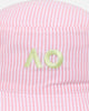 New Era Australian Open '25 Reversible Terry Bucket Hat Pastel Pink
