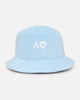 New Era Australian Open '25 Reversible Terry Bucket Hat Pastel Blue