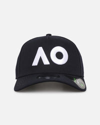 New Era Australian Open '25 Core Repreve® 9FORTY A-Frame Strapback Navy