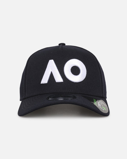 New Era Australian Open '25 Core Repreve® 9FORTY A-Frame Strapback Navy