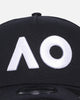 New Era Australian Open '25 Core Repreve® 9FORTY A-Frame Strapback Navy