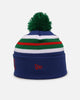 New Era New Zealand Warriors 'NRL 2025 Collection' Knitted Badged Beanie Official Team Colour