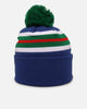 New Era New Zealand Warriors 'NRL 2025 Collection' Knitted Badged Beanie Official Team Colour