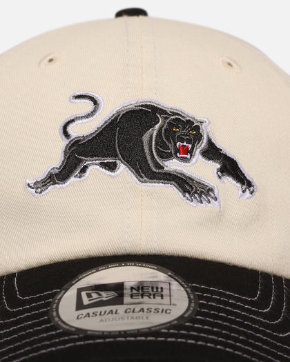 New Era Penrith Panthers 'NRL 2-Tone 2025 Collection' Casual Classic Strapback Chrome White