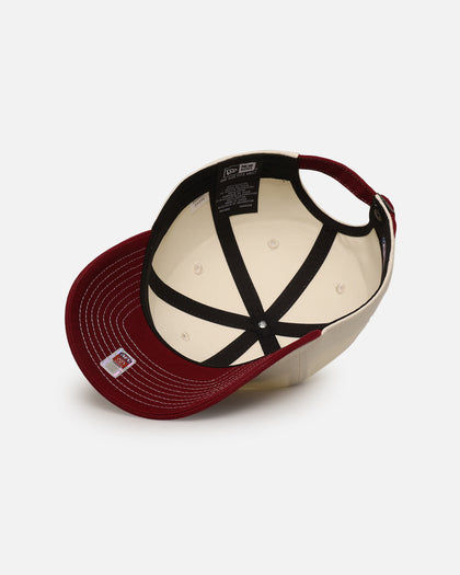 New Era Brisbane Lions 'AFL 2025 2 Tone' Casual Classic Strapback Chrome White