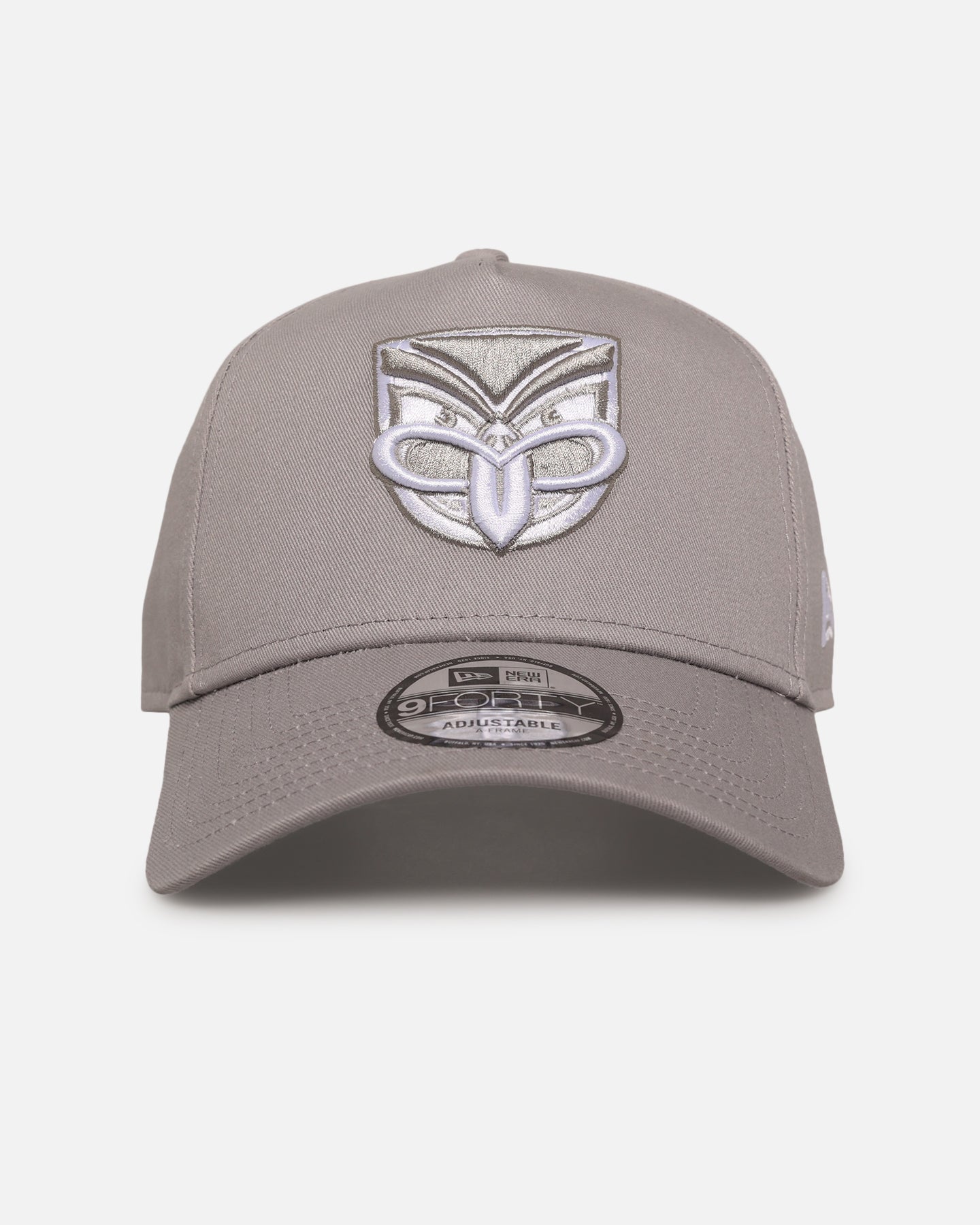New Era New Zealand Warriors 'NRL Grey & White' 9FORTY A-Frame New Era New Zealand Warriors 'NRL Grey & White' 9FORTY A-Frame