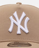 New Era New York Yankees 'Tan Pink' 9FORTY A-Frame Snapback Tan