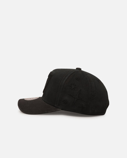 Mitchell & Ness Las Vegas Raiders 'Crossover' Pro Pinch Snapback Washed Black