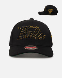Mitchell & Ness Chicago Bulls 'Team Script' MVP Snapback Black/Gold