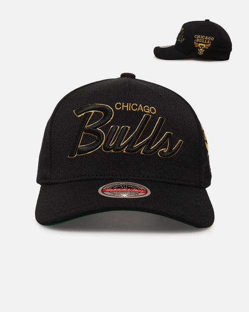 Mitchell & Ness Chicago Bulls 'Team Script' MVP Snapback Black/Gold