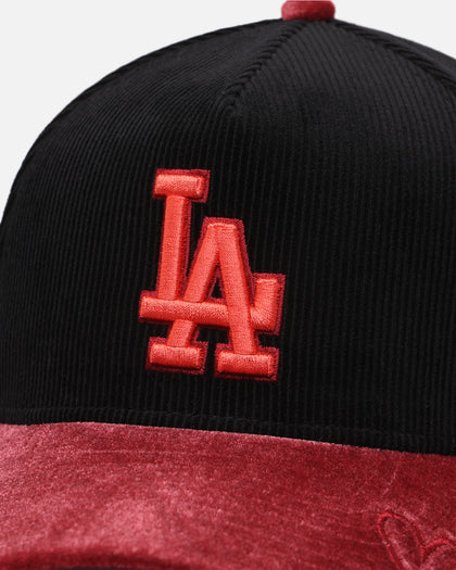 New Era Los Angeles Dodgers 'Velvet Cord Certified Lover' 9FORTY A-Frame Premium Corduroy Snapback Violet