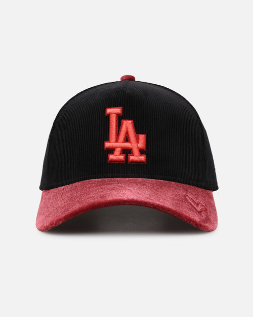 New Era Los Angeles Dodgers 'Velvet Cord Certified Lover' 9FORTY A-Frame Premium Corduroy Snapback Violet