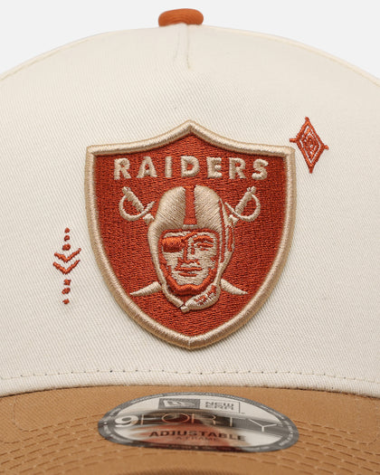 New Era Las Vegas Raiders 'Sunset Trails' 9FORTY A-Frame Snapback Rust