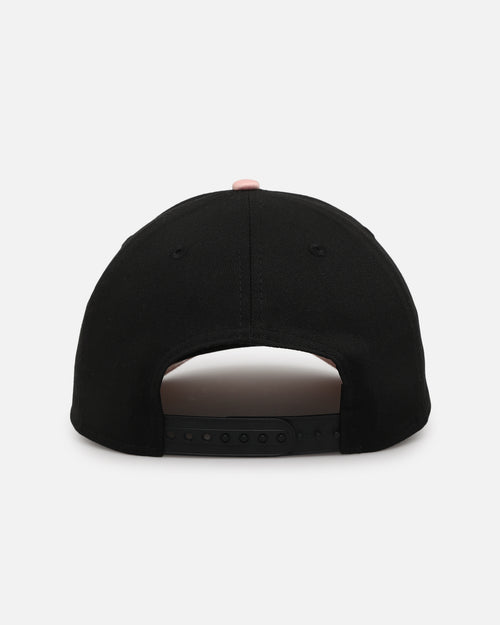 New Era Boston Red Sox 'Pink Satin Hearts 2.0' 9FORTY A-Frame Snapback Black/Pink